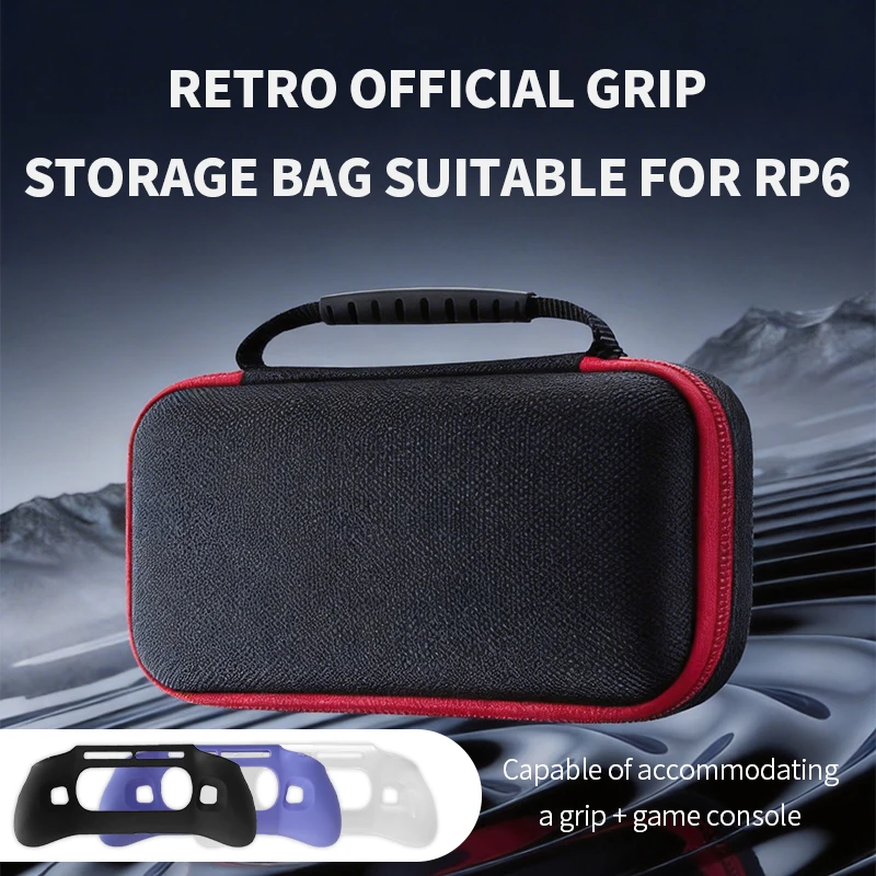 

For Retroid Pocket 6 RP6 TPU Frosted Soft Grip Game Console Protective Cover Wear-Resistant Waterproof Anti-Drop Customer Grip