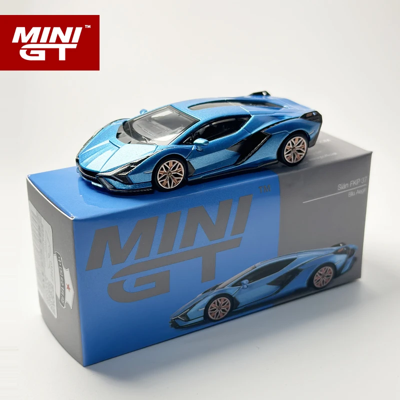 MINIGT 1:64 Sian FKP 37 Ble Aegir alloy 573 car model MJ