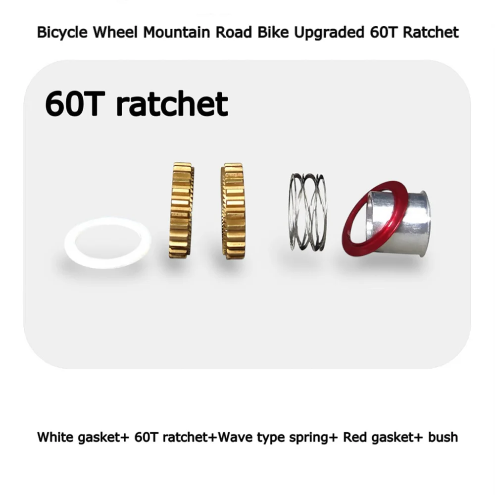 Bicycle Hub Service Kit Star Ratchet Golden 60 Teeth  Mountain Bike  Road Bike Hubs