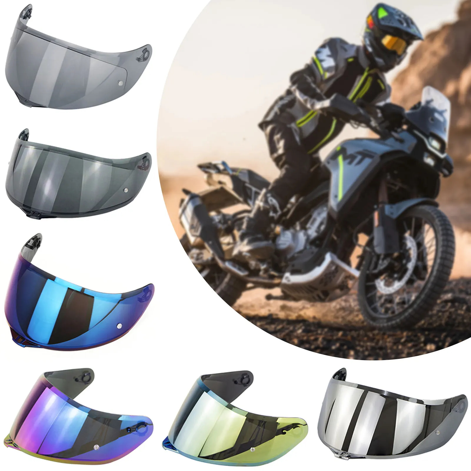 

Helmets Visor Replacements,UV Protection Sun Blockers Urban-Commuting Safety helmets lens for K1 SK3SV K5 K5S,Sun Protection