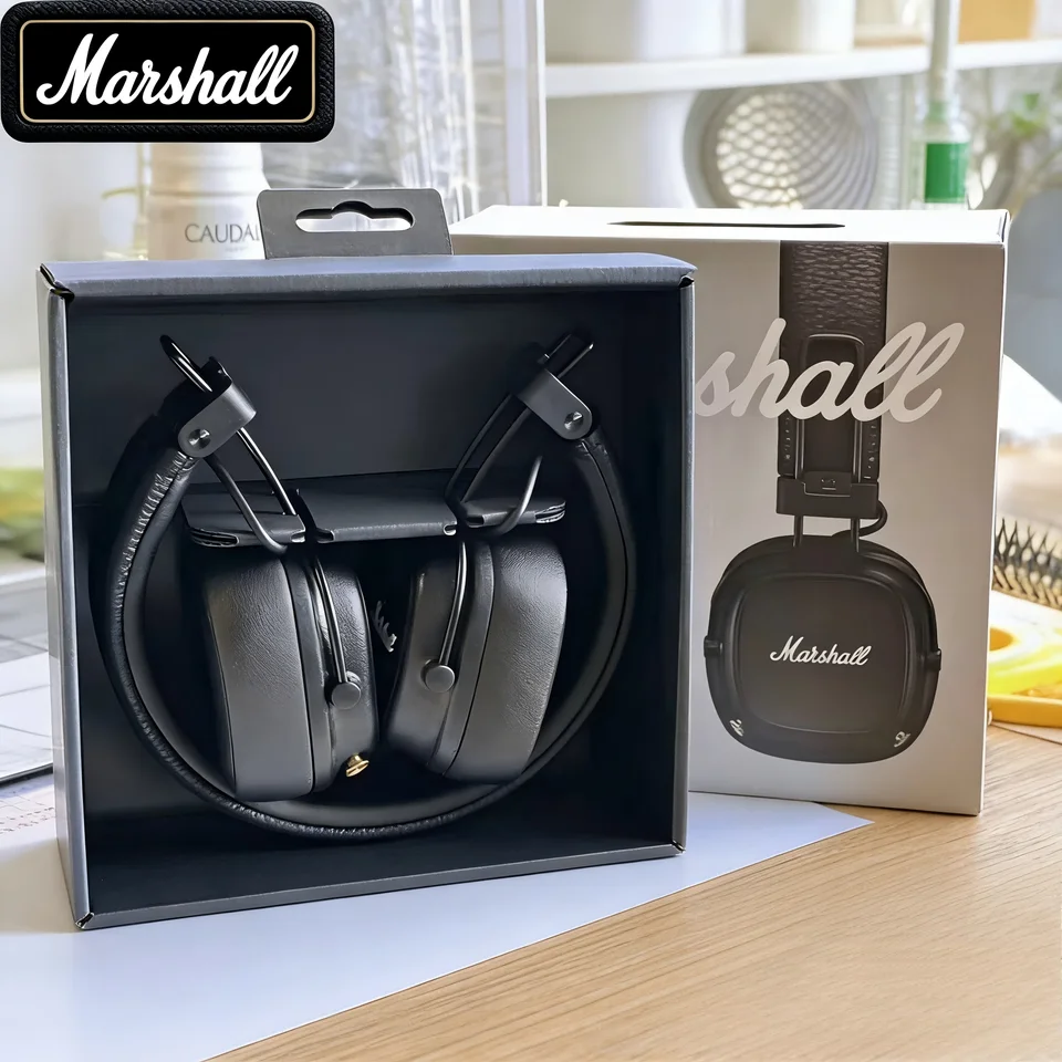 Marshall Major IV 4 Wireless On-Ear Bluetooth Headphones with Deep