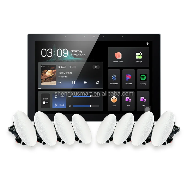 10 Inch Android 11 for Smart Home Control Panel Wi-Fi Gateway Touch Panel Switch
