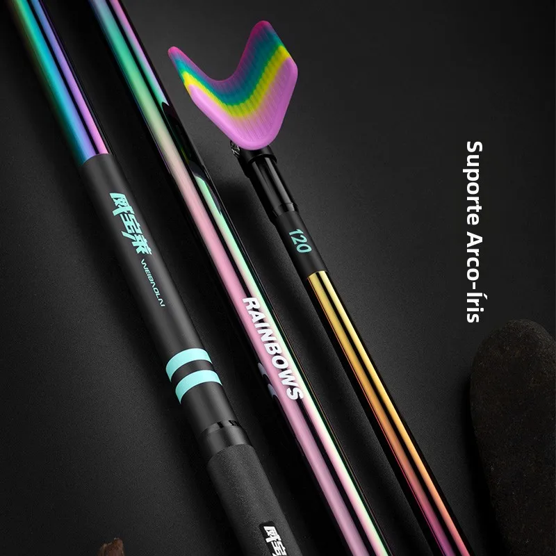 weibola-rainbow-carbon-fishing-rod-stand-ultra-light-single-section-special-for-carp-fishing-platform-stand-outdoor-camping-t