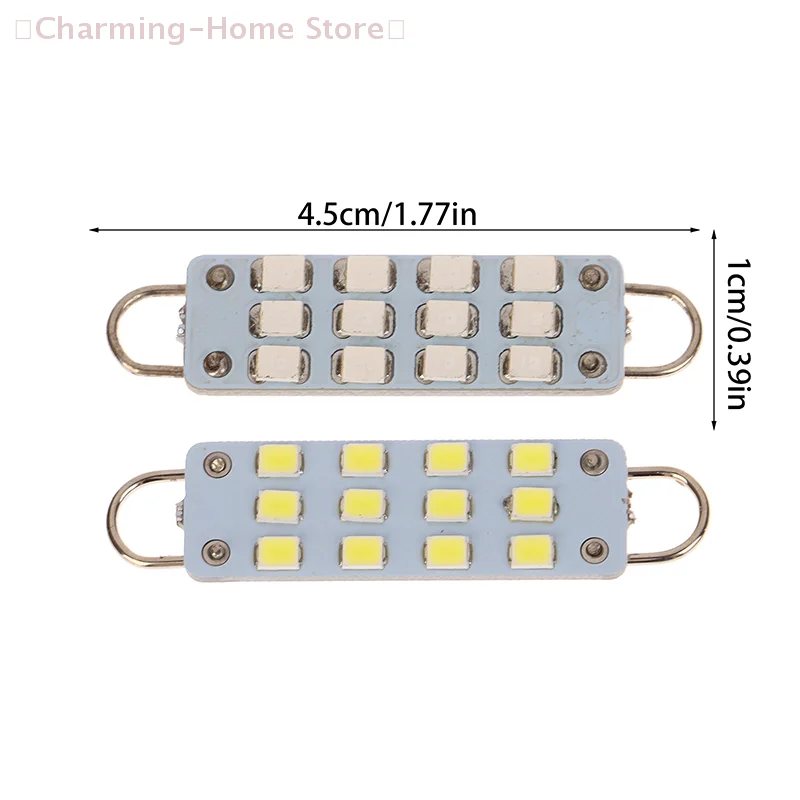 【M】5Pcs 12 Smd C5W …
