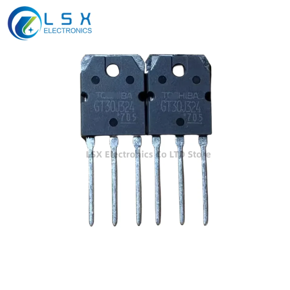 Tubo do transistor do poder IGBT, novo, original, importado, GT30J324, 30J324, TO-3PN, TO-3P, 30A, 600V, 10 PCes