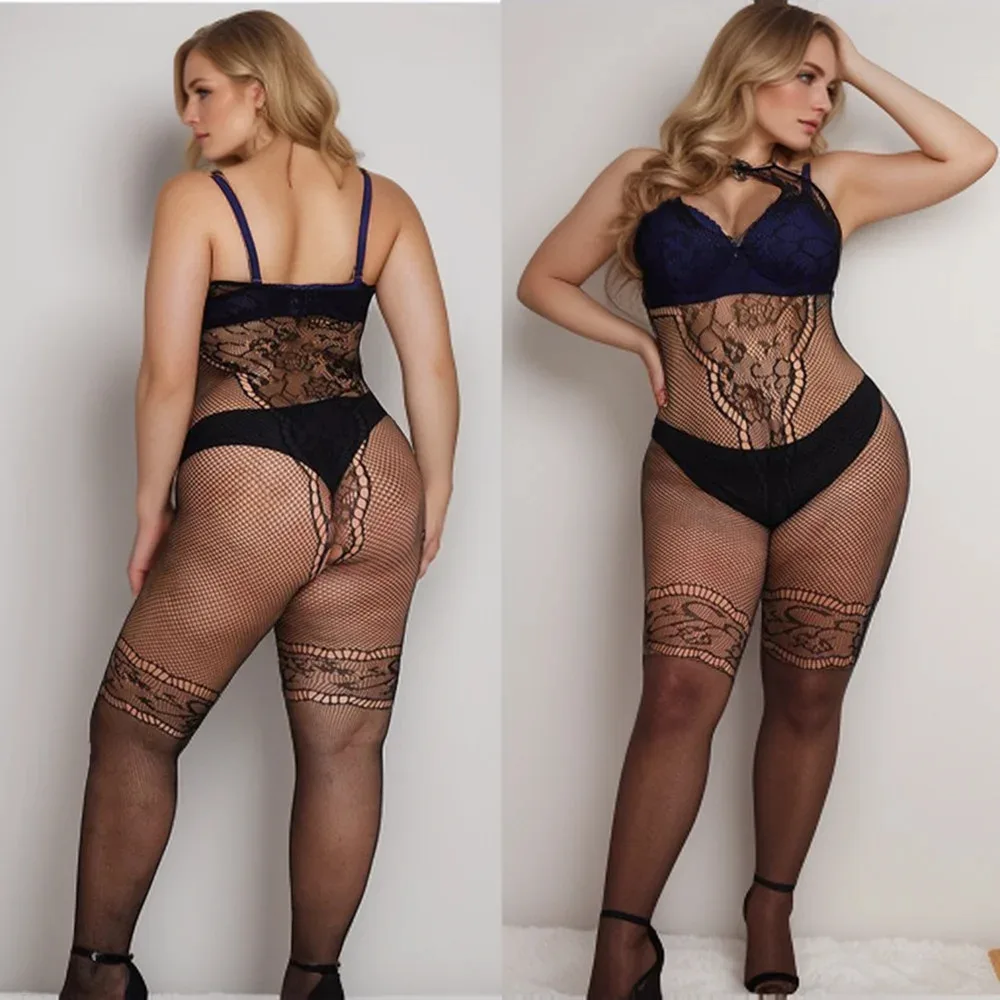 

One-piece Bodystockings For Women Erotic Crotchless Body Underwear Transparent Sexiest Tight Lingerie Party Club Night Wear