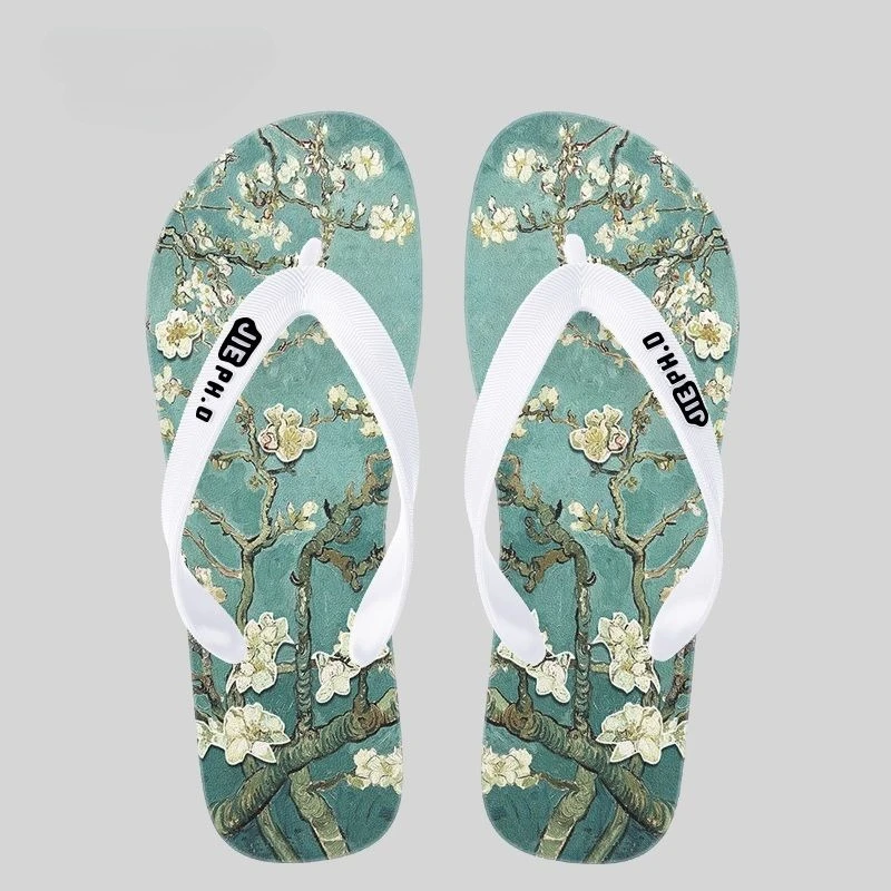 

Trend fashion flip-flops men's and women's casual clip drags indoor and outdoor non-slip and wear-resistant summer slippers