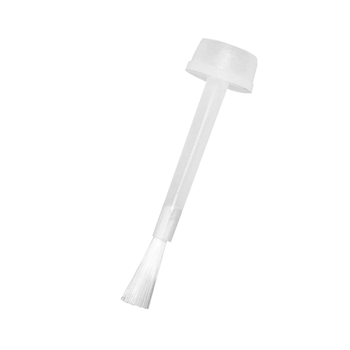 

400pcs Nail Polish Replacement Brushes Soft Plastic Bristles Easy to Install on Lid for Nail Gel Manicure Tools