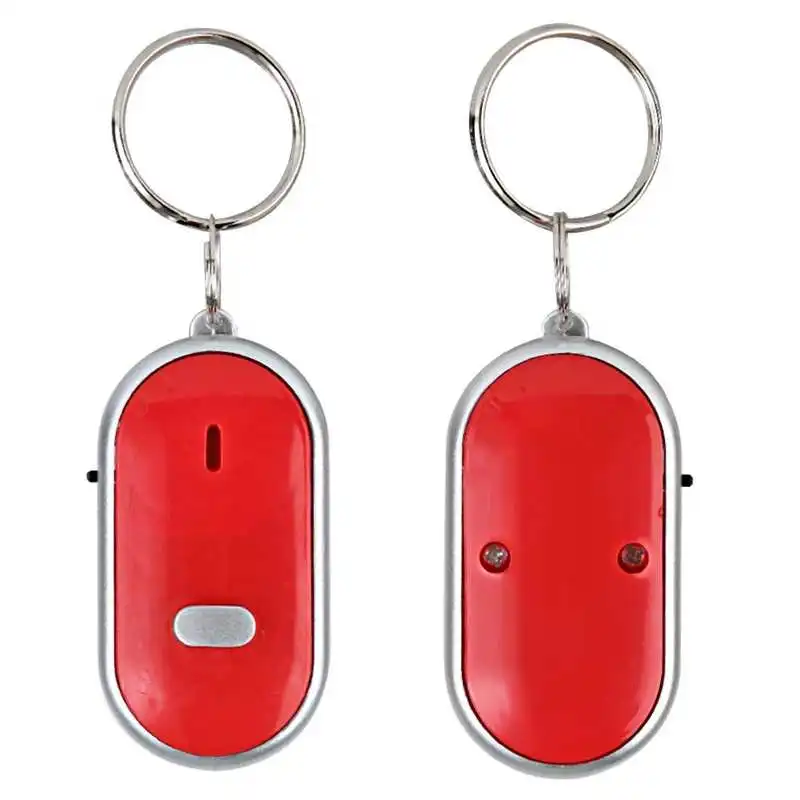 Voice Control Anti lost Device Whistle Key Finder Keychain Locator Tracer