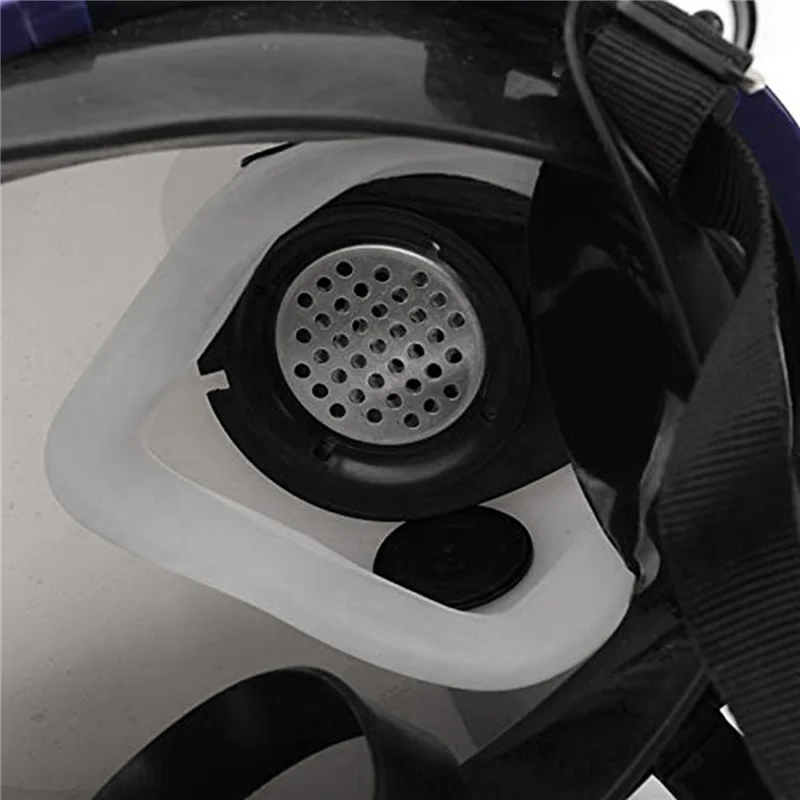 ABZZ-Maschera antigas riutilizzabile con respiratore a pieno facciale per la protezione del viso, festa in costume, festa di Halloween