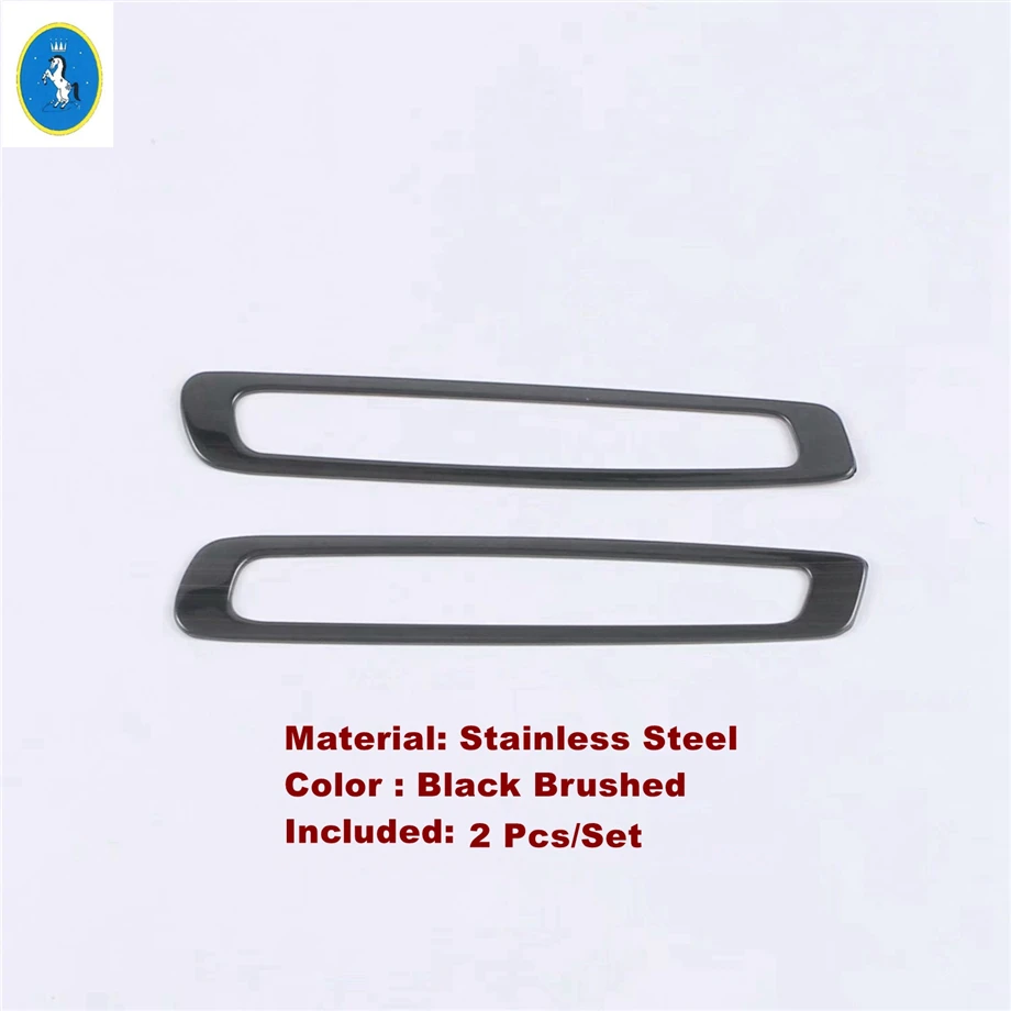 

For Mazda 3 2019 - 2023 Black Brushed Auto Door Bowl / Foot Rest / Head Light / Gear Box Control Panel Accessories Cover Trim