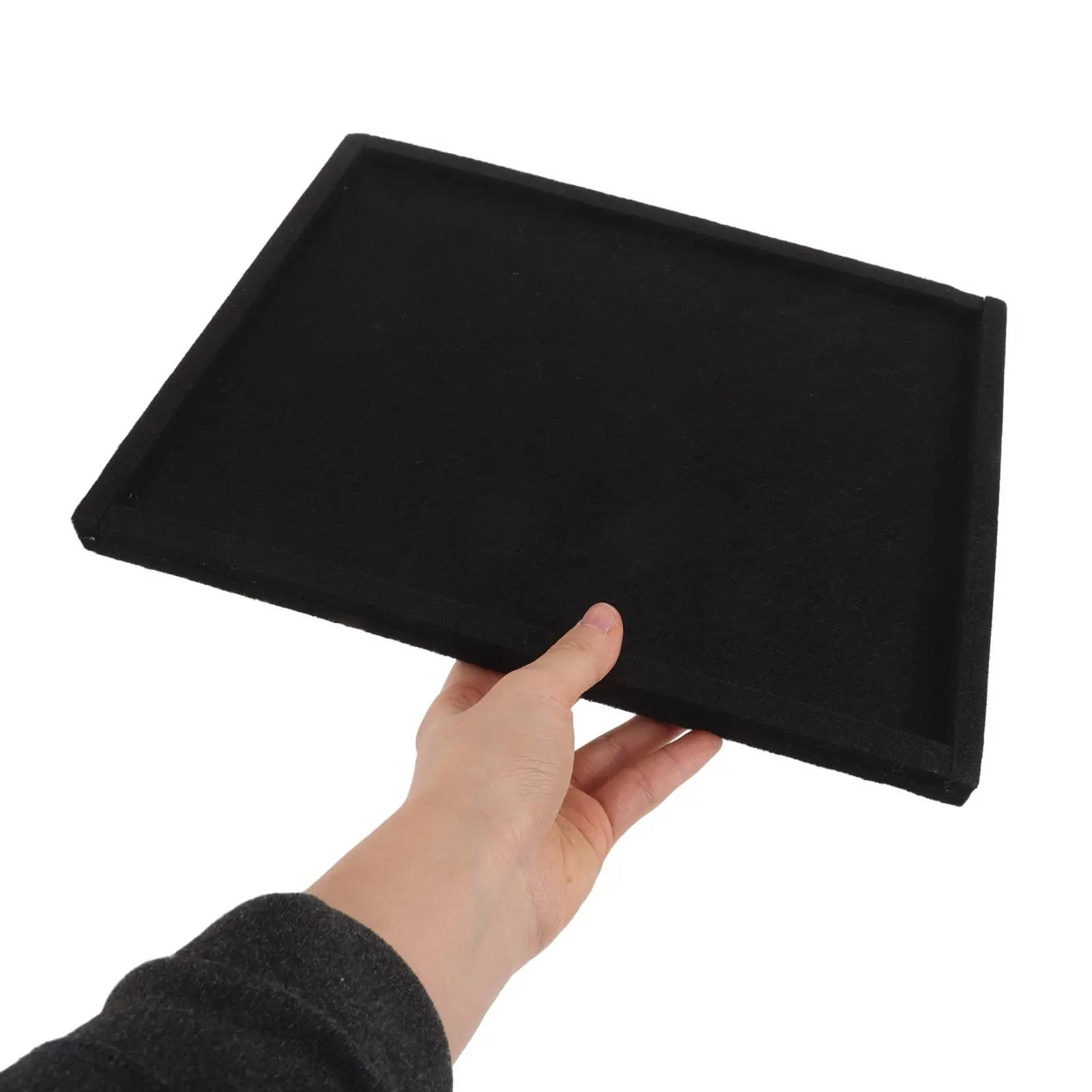 

2Pcs Puzzle Board Felt Mat Extra Thick Non Slip 12x9.5 Portable Jigsaw Puzzle Sorting Trays Organizer Storage Display