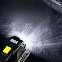 Qq/ For DC 12v 150psi Tire Inflators  Inflator Pump Portable Car Tires Cordless Wired Electric Digital Air Pump