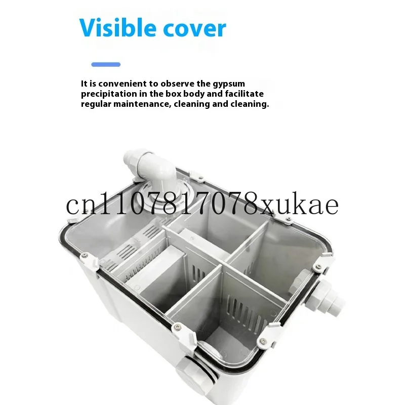Bild 6: Dentallabor Gips-Sedimentationstank Filtrations- und Abscheidungsbehälter Klinik-Dentalgipsfilter Gipsfalle
