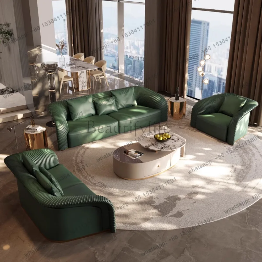 Discover Ultimate Comfort Elegant Modern Italian Sofa Set Perfect Stylish Living Room Relaxation