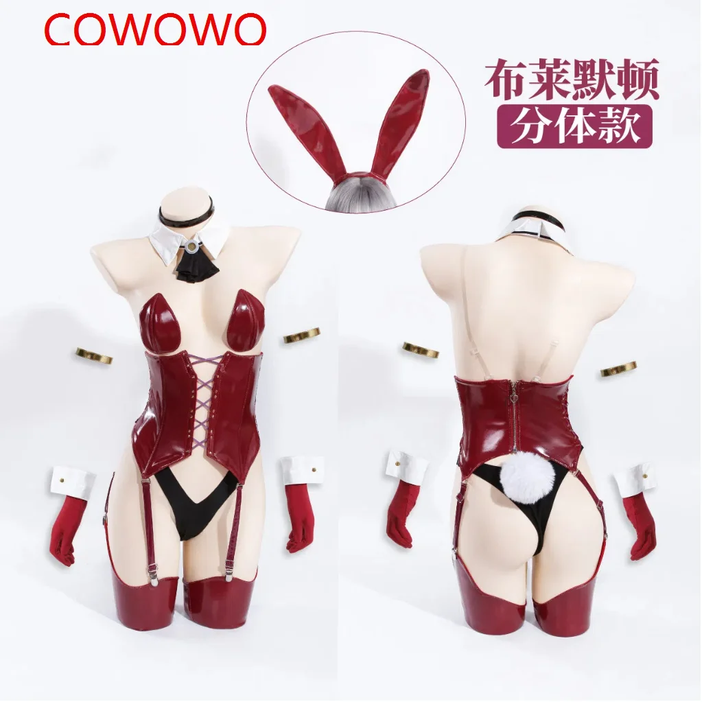 COWOWO Azur Lane Bremerton Taihou Bunny Girl Cosplay Costume Cos Game Anime Party Uniform Hallowen Play Role Clothes Clothing