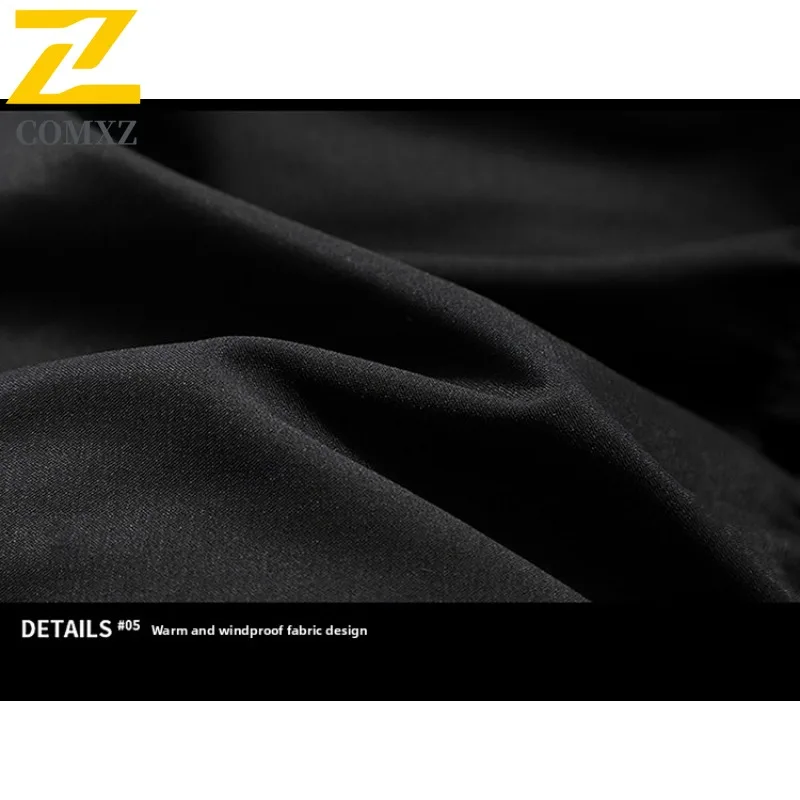 COMXZ الكلاسيكية مقنعين الرجال وسادة مبطنة تخفيف العمل سميكة الدافئة سترة الترفيه ارتداء اليومي دافئ خفيفة الوزن الشتاء سترات جديدة