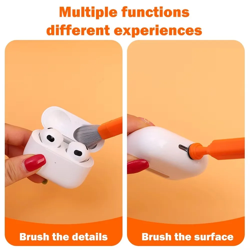 11in1 Keyboard Cleaning Brush Kit ABS Multifunction Earbuds Cleaner Headphone Cleaning Kit for Phones Computers Keyboards