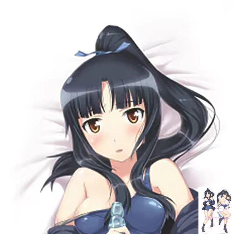 

Anime Pillow Cover Dakimakura Shizuka Hattori Double-Sided Print Life-Size Body Pillows Cover Adult Case Bedding Gifts