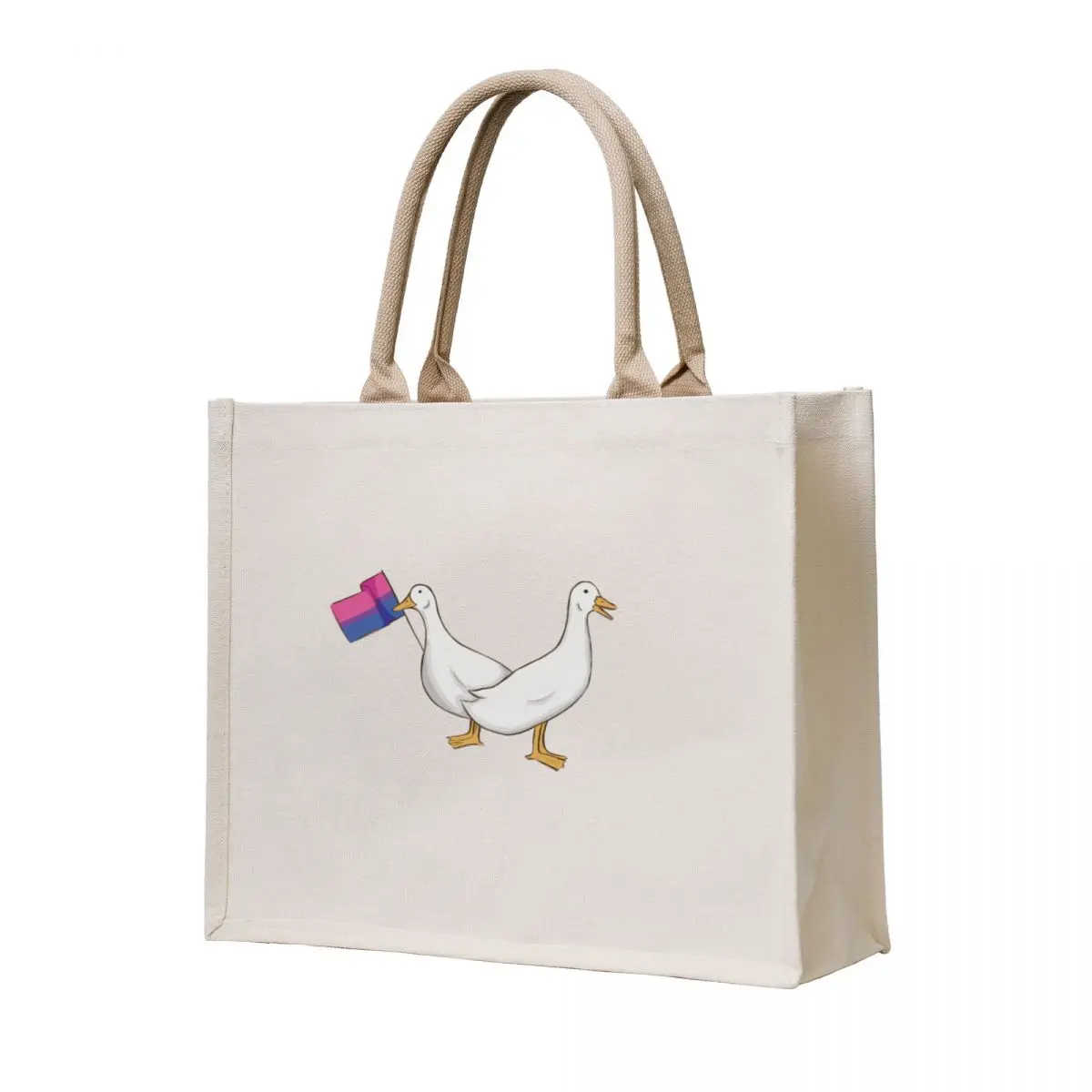 

Bisexual ducks Tote Bag Shopping bags shopper bag woman shopping cart bags large tote bag