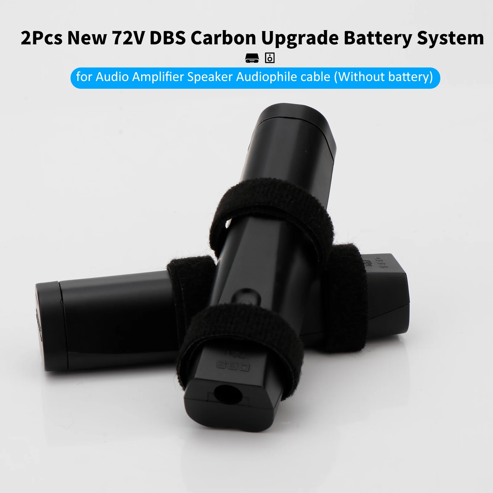 72V Noise Free DBS Battery Pack no battery Speaker Audiophile Cable Noise-Trapping Carbon Upgrade Battery System for DBS Pack