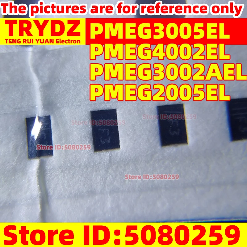 100 Uds PMEG3005EL PMEG4002EL PMEG3002AEL PMEG2005EL SOD-882