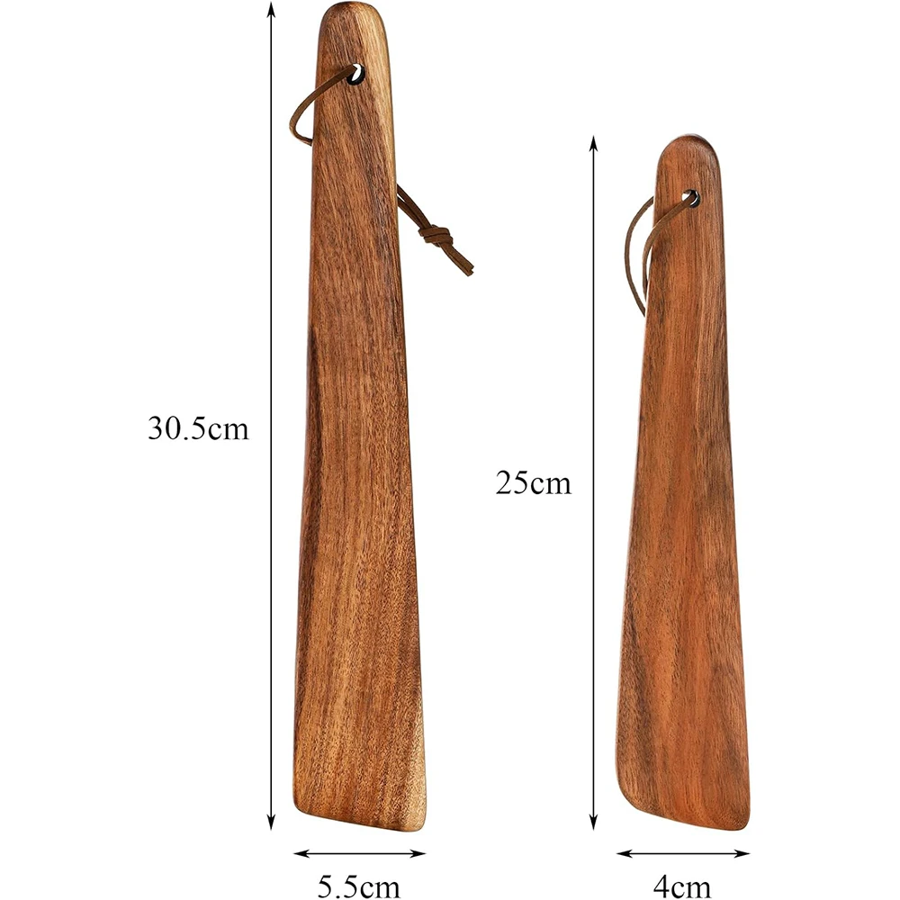 LMETJMA Acacia Wooden Spatula Flat Wooden Cooking Utensils Set Non Toxic Wood Cooking Spatula For Flipping Flipping Scraping
