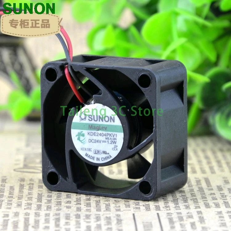

For Sunon maglev fan KDE2404PKV1 4020 4CM 24V 1.2W power supply axial cooling fan