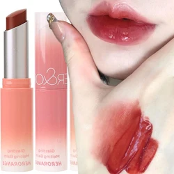 Mirror Jelly Lipstick Colorful Moisturizing Lip Gloss Red Tint Lips Anti-drying Lip Balm Water Light Lipsticks Makeup Cosmetics
