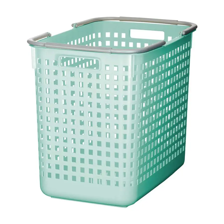

Ежедневное использование внутри и вне помещений. Подвижные ручки облегчают переноску. Портативная большая корзина для кухни, прачечной и хранения.