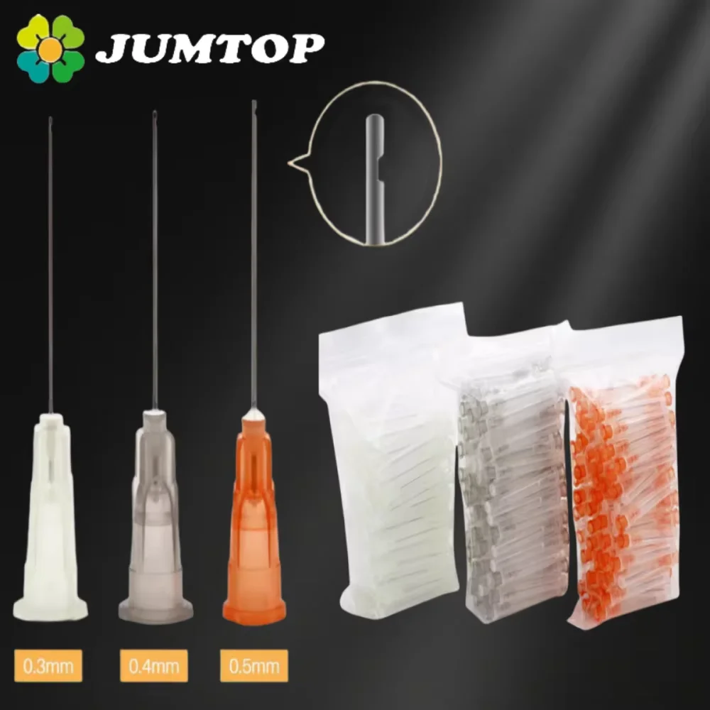 Dental Endo Irrigation Needles End-Closed Side Hole Root Canal Rinsing Tips 0.3/0.4mm