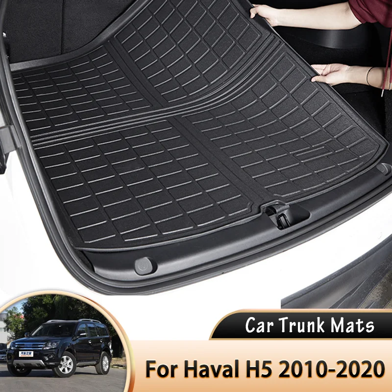 

for Haval H5 H3 Great Wall Hover X200 X240 2010~2020 EVA Car Rear Trunk Mat Waterproof Protective Liner Trunk Tray Floor Mats