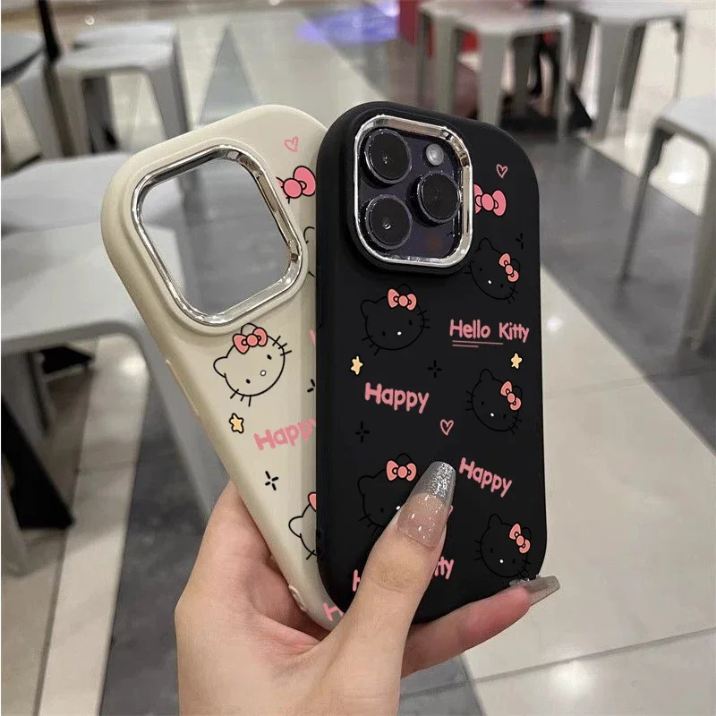 Милый чехол для телефона «Hello Kitty» OPPO Reno 13F 12F 11F 5G 7 4G 5 6 Lite 8 A78 A98 A58 A38 A18 A17 A16 A15 A57 A77 A9 2020 Фото №3
