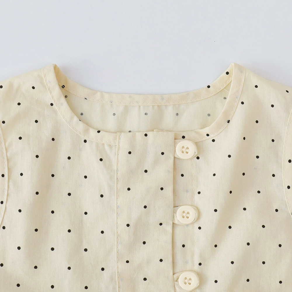 صيف موضة جديدة بنات لطيف القوس الديكور أكمام بلوزات + بانت 2 قطعة مجموعة 3-7 سنوات الأطفال ملابس غير رسمية يومية #3