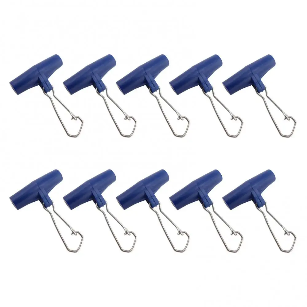 Tool Portable Hook 10Pcs 10Pcs/Set Fishing Line Sinker Slides Slider Snap Accessory Tool