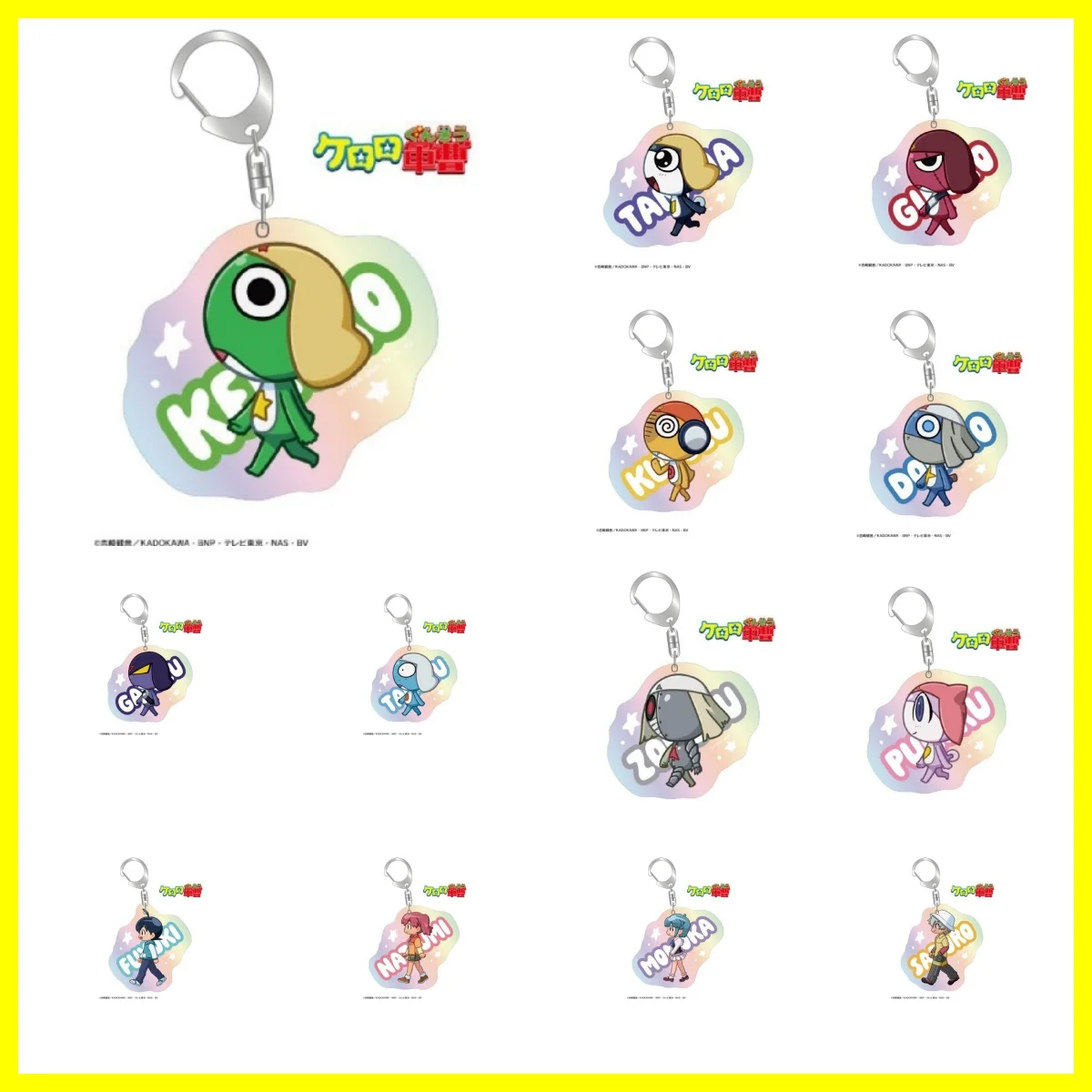 In stock Game Keroro Peripheral New Figure Castorice Cute and Sweet Acrylic Keychains Model Pendant Accessories bag Keyring Gift