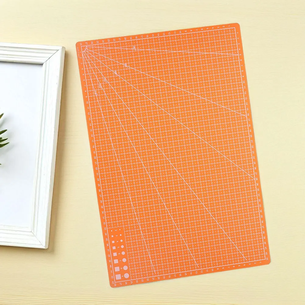 2 قطعة حصيرة قطع الحرفية مزدوجة الوجهين الخياطة اللحف النمذجة المحمولة دائم عالية الدقة سطح نظيف الخياطة قطع المجلس #2