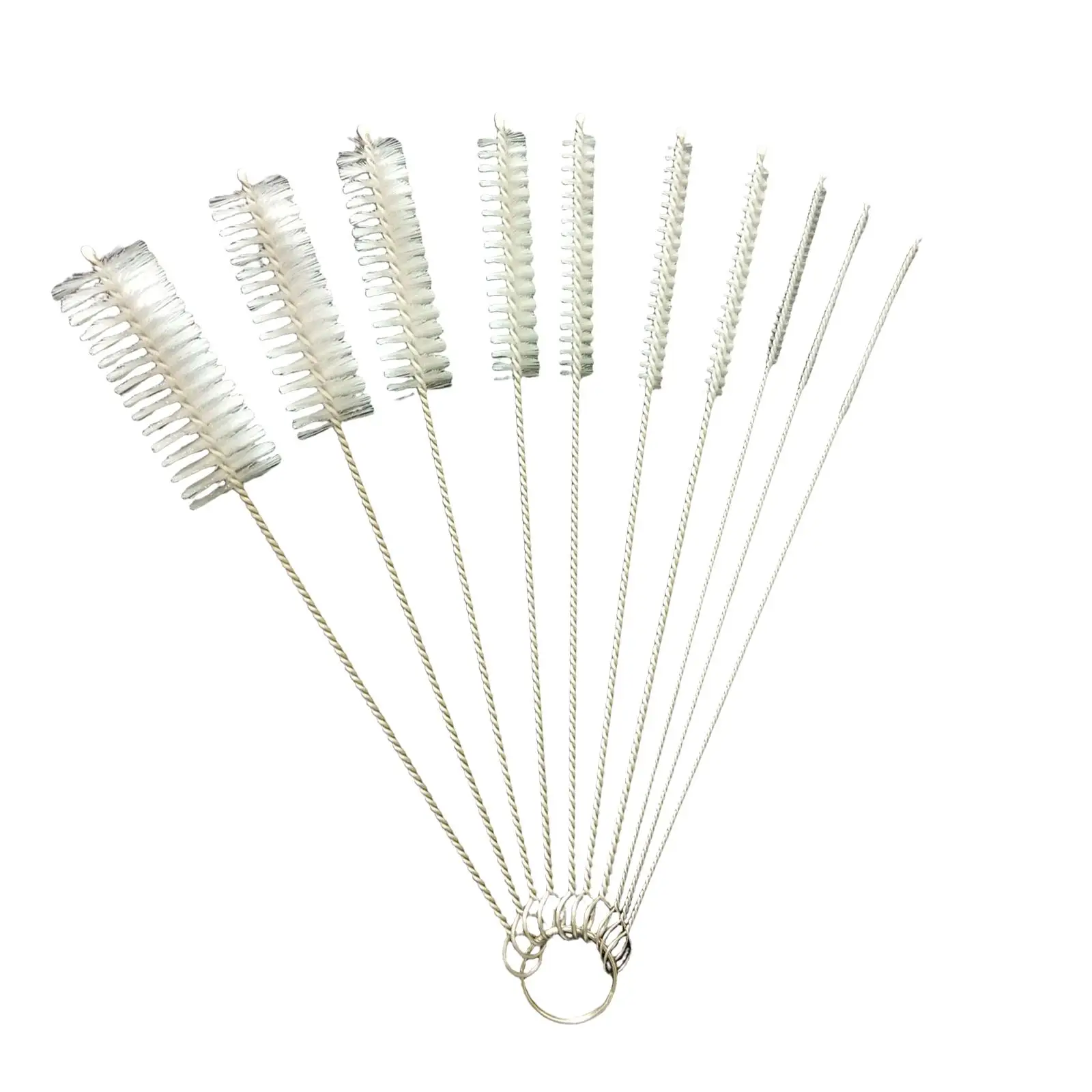 Cleaning Brush Kit for Straws and Bottles with Nylon Bristles Mini Brush for Narrow Tubes