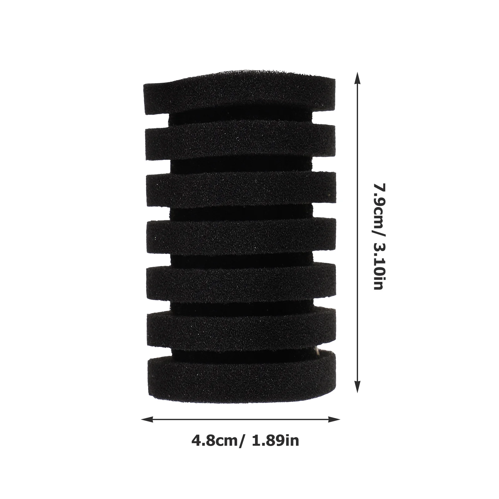 4 Pcs Sponge Aquarium Filter Electric Anti-gas Lift Silent Double-head Air Pump Three-in-one Fish Suction Replacement Cover for