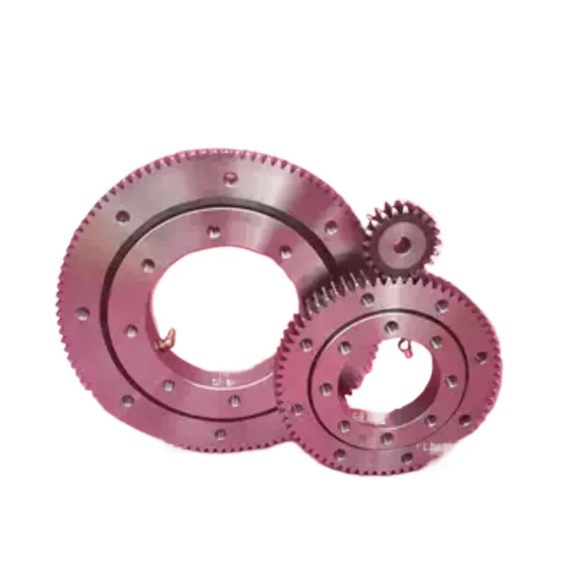 For external tooth slewing bearing Small rotating industrial turntable bearing Special slewing support for large mechanical