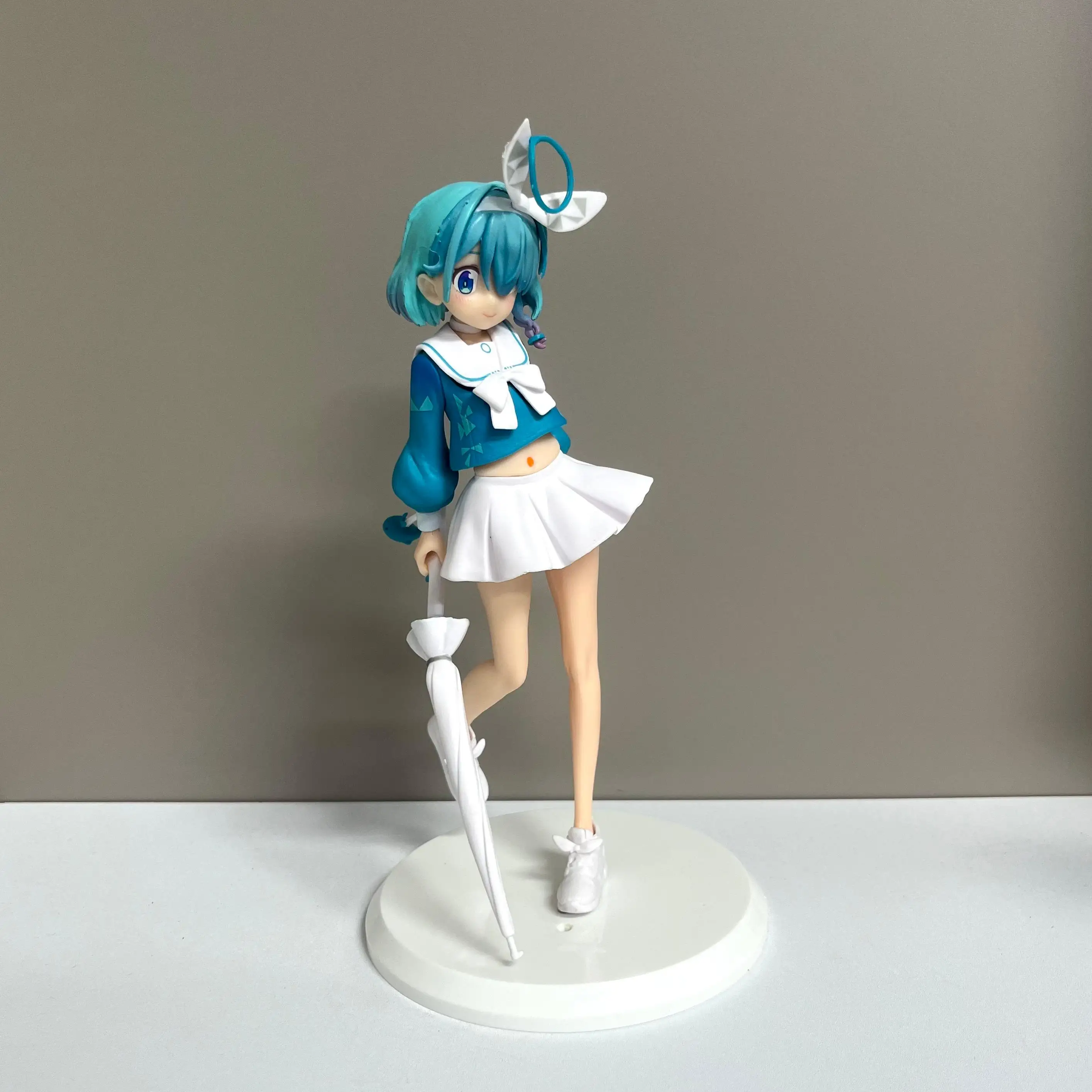 Azur Lane الأزرق ملف بحار البدلة أرونا اليدوية أنيمي لطيف نموذج الحلي اللعب الهدايا #1