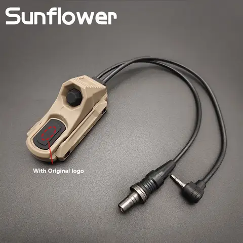 Airsoft 전술 압력 Axon 스위치, 이중 기능 원격 제어 버튼, SF/2.5 후면 플러그, M300, M600, DBAL, PEQ, NGAL 스위치