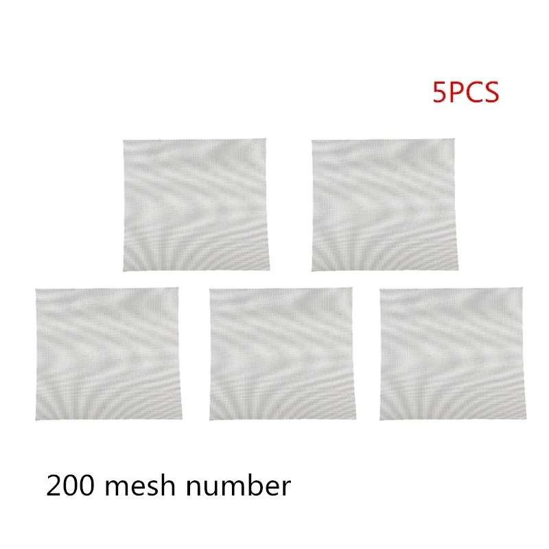 316 aço inoxidável Mesh, acessórios autênticos, 5 pcs