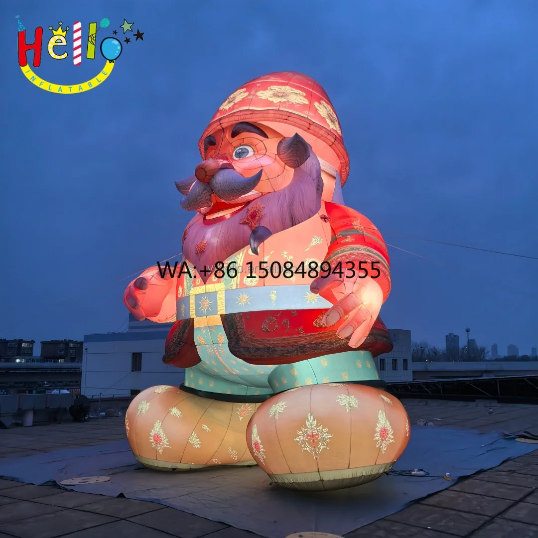 Giant Elf Inflatable Customized Event Promotional Elf Cartoon Inflatable for Party
