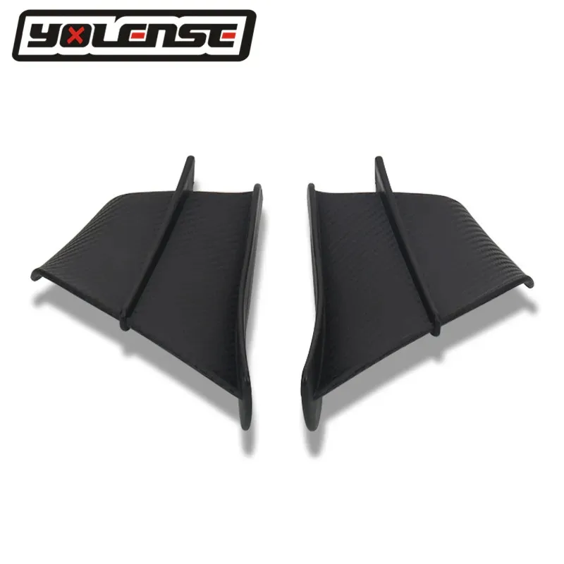 

For MT-03 MT-07 MT-09 MT-10 R3 R25 R1 R6 FZ1 FZ6 FZ8 Motorcycle Accessories Fairing Aerodynamic Wing Kit Side Wing Cover
