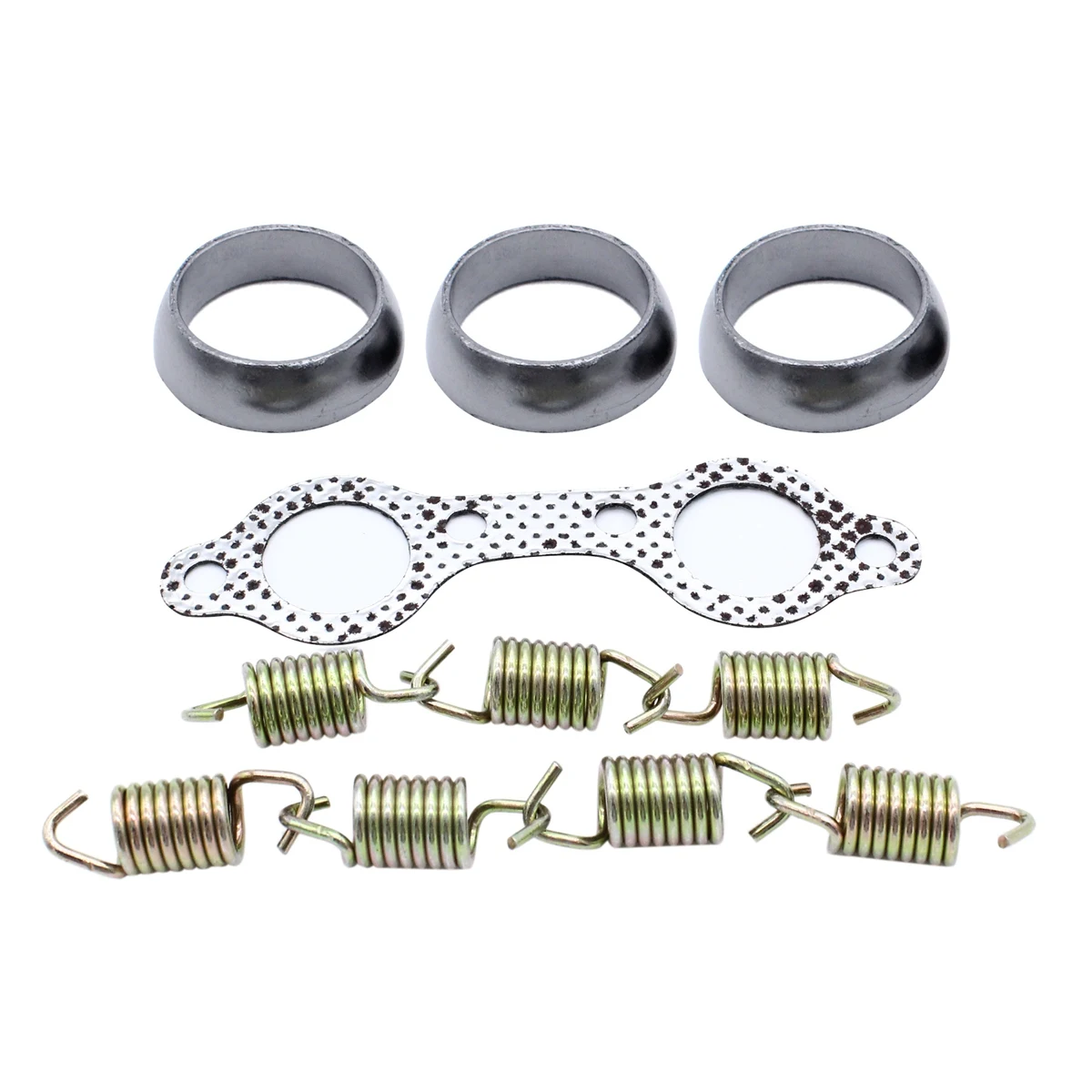 

11PCS Exhaust Pipe Donut Gasket for Polaris Ranger XP 800 4X4 EFI 2010-2012 5243518 7041789 7041804