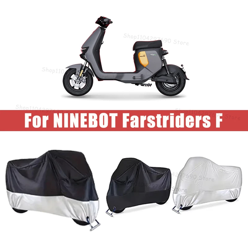 210D Oxford Motorcycle Cover Waterproof All Season UV Protection For NINEBOT Fz MIX Anti-Tear Windproof Motorbike Cover