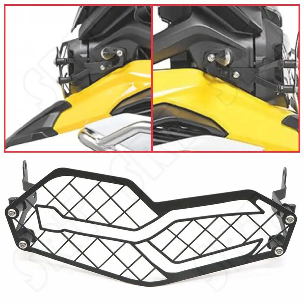 

Fits for BMW F850GS F750GS ADV GS F750 F850 Adventure 2018-2023 Motorcycle Headlight Grille Guard Front Headlamp Shield Cover