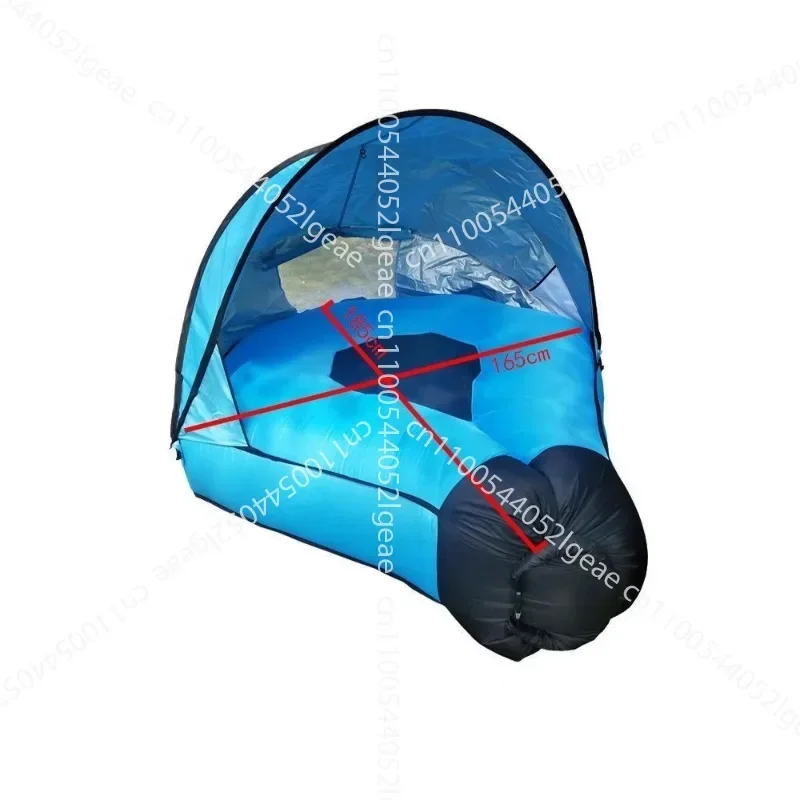 Portable Sunshade Sunscreen For Lazy People, Double Multi-person Inflatable Sofa, Water Lazy Leisure Sofa Bed
