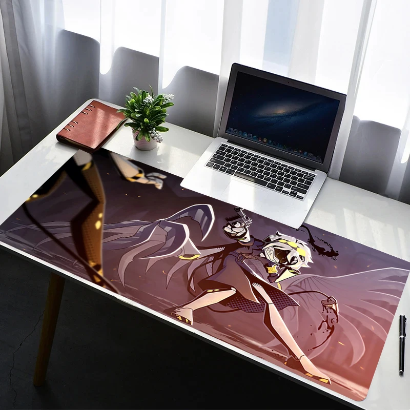 Mouse Pad Computer M-murder Uzi N V J Drones Gaming Accessories HD Mousepad Rubber Extended Desk Mat Laptop Gamer Keyboard Pad